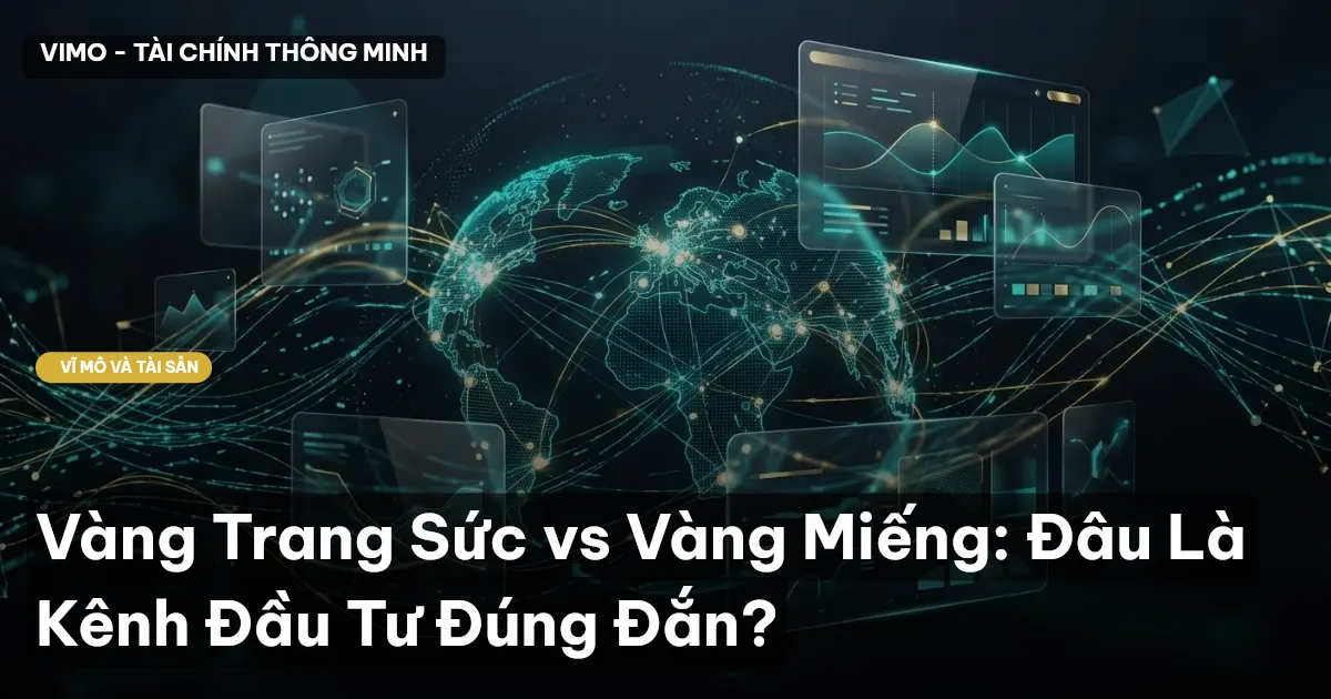 Vàng Trang Sức vs Vàng Miếng: Đâu Là Kênh Đầu Tư Đúng Đắn?