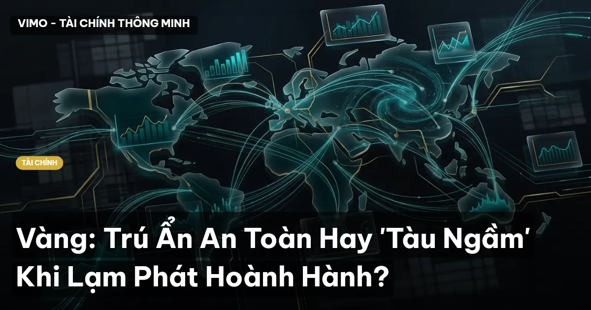 Vàng: Trú Ẩn An Toàn Hay 'Tàu Ngầm' Khi Lạm Phát Hoành Hành?