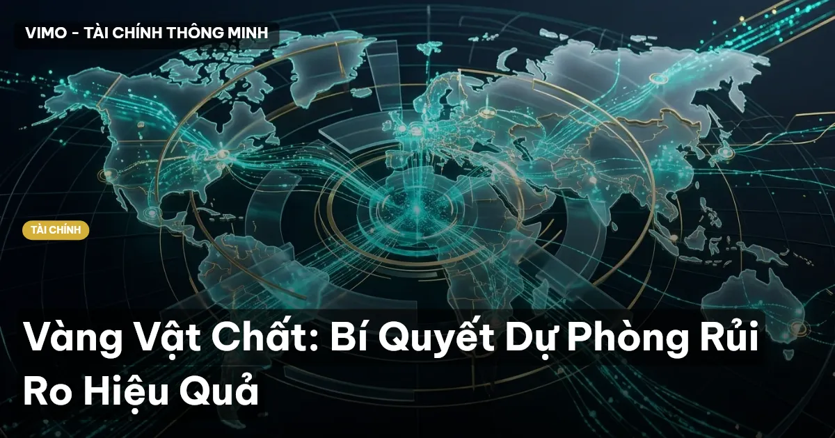 Vàng Vật Chất: Bí Quyết Dự Phòng Rủi Ro Hiệu Quả