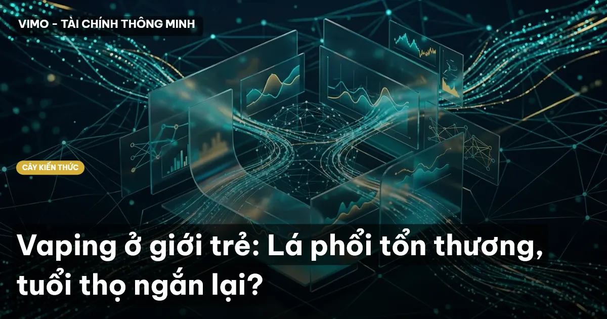 Vaping ở giới trẻ: Lá phổi tổn thương, tuổi thọ ngắn lại?