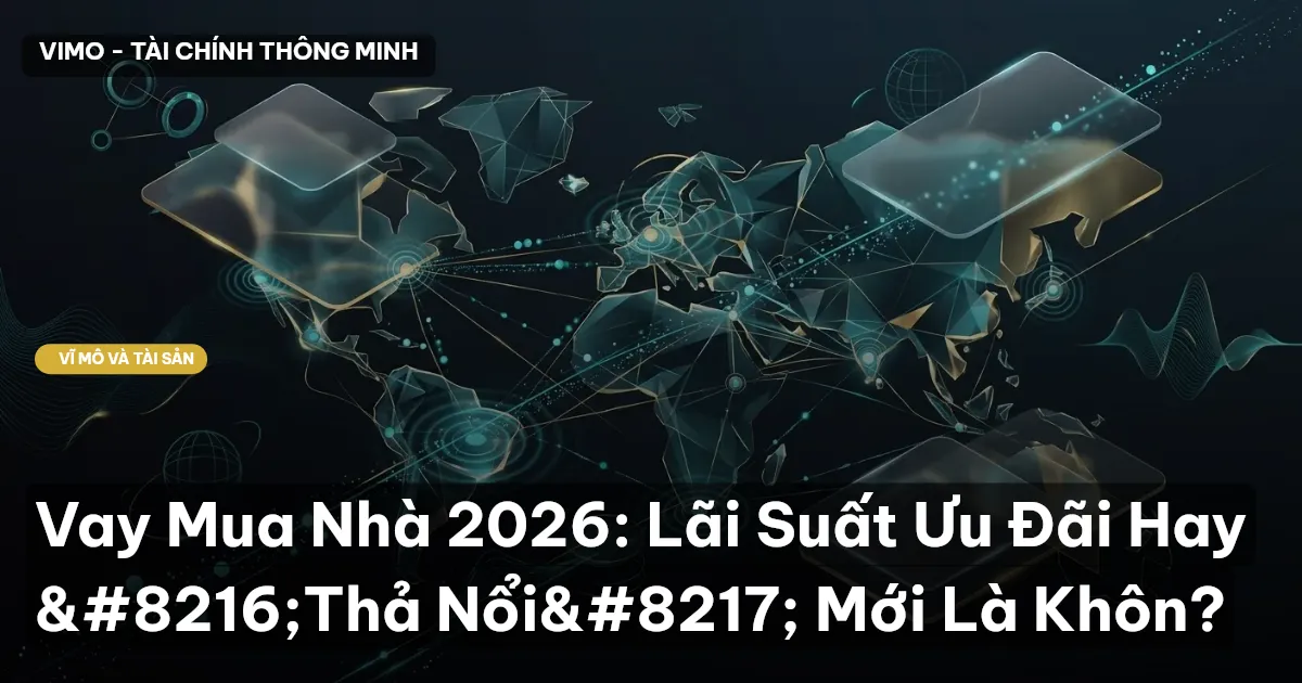 Vay Mua Nhà 2026: Lãi Suất Ưu Đãi Hay ‘Thả Nổi’ Mới Là Khôn?