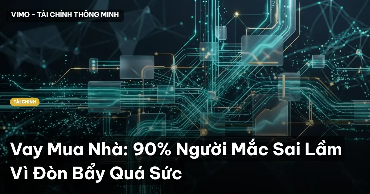 Vay Mua Nhà: 90% Người Mắc Sai Lầm Vì Đòn Bẩy Quá Sức