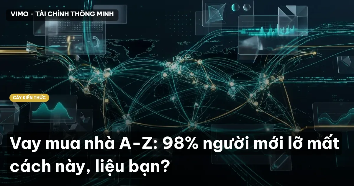 Vay mua nhà A-Z: 98% người mới lỡ mất cách này, liệu bạn?