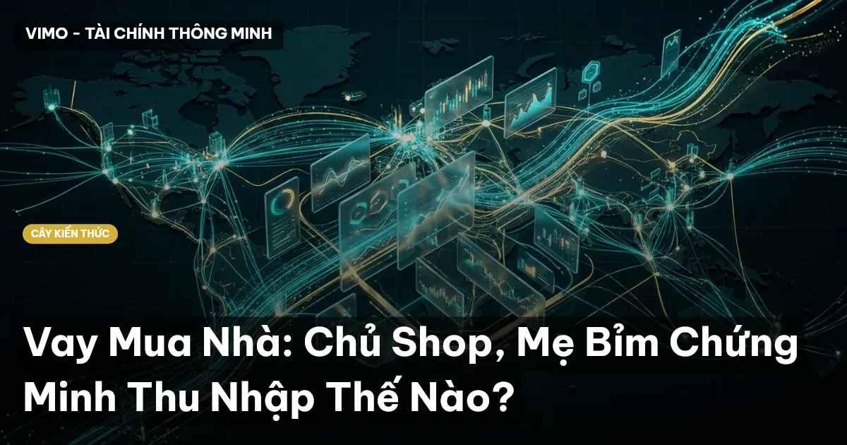 Vay Mua Nhà: Chủ Shop, Mẹ Bỉm Chứng Minh Thu Nhập Thế Nào?