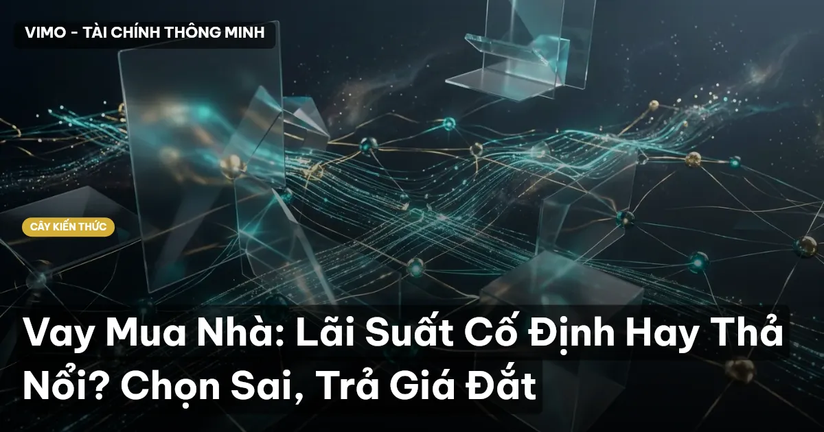 Vay Mua Nhà: Lãi Suất Cố Định Hay Thả Nổi? Chọn Sai, Trả Giá Đắt