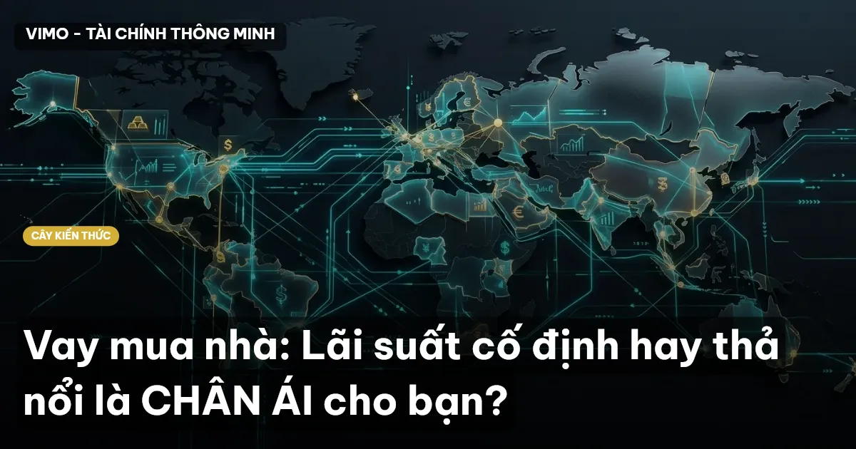 Vay mua nhà: Lãi suất cố định hay thả nổi là CHÂN ÁI cho bạn?