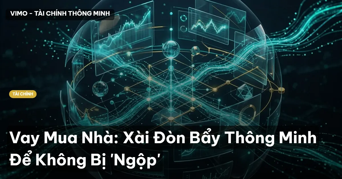Vay Mua Nhà: Xài Đòn Bẩy Thông Minh Để Không Bị 'Ngộp'
