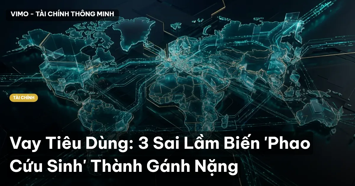 Vay Tiêu Dùng: 3 Sai Lầm Biến 'Phao Cứu Sinh' Thành Gánh Nặng