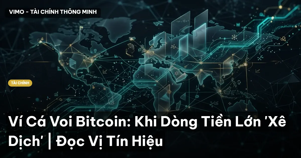 Ví Cá Voi Bitcoin: Khi Dòng Tiền Lớn 'Xê Dịch' | Đọc Vị Tín Hiệu