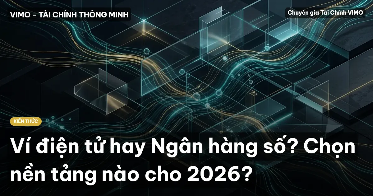 Ví điện tử hay Ngân hàng số? Chọn nền tảng nào cho 2026?