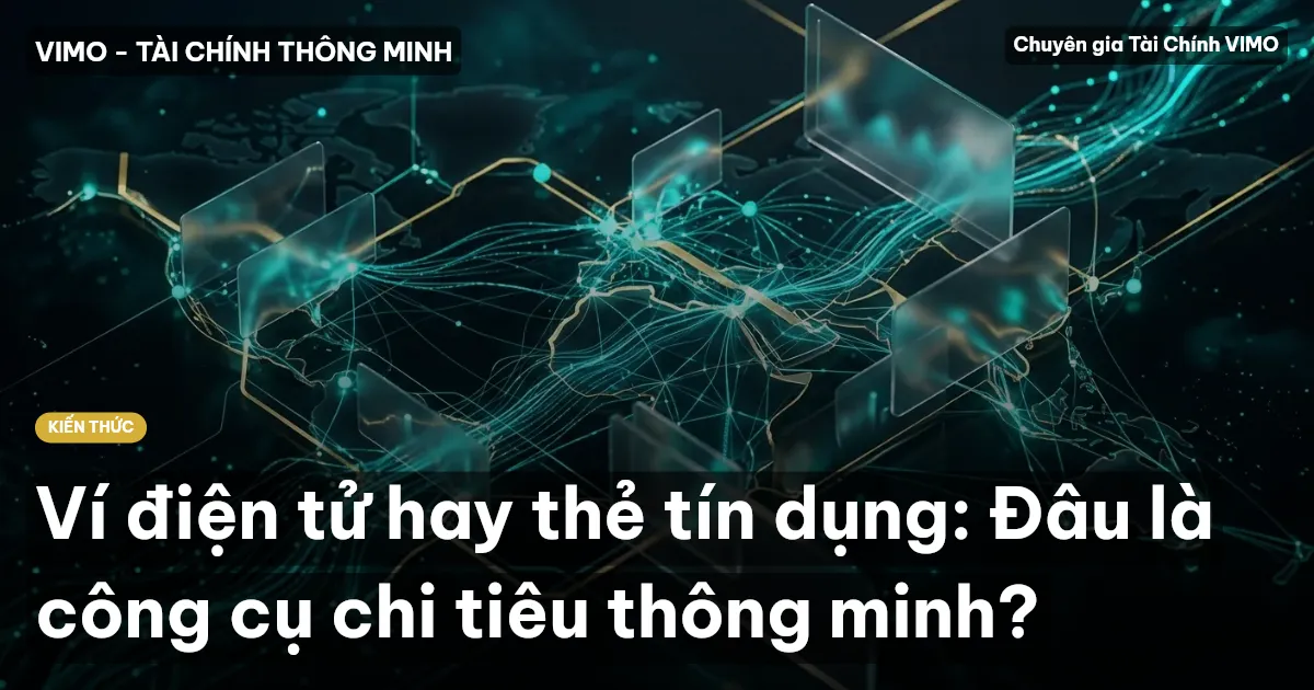 Ví điện tử hay thẻ tín dụng: Đâu là công cụ chi tiêu thông minh?