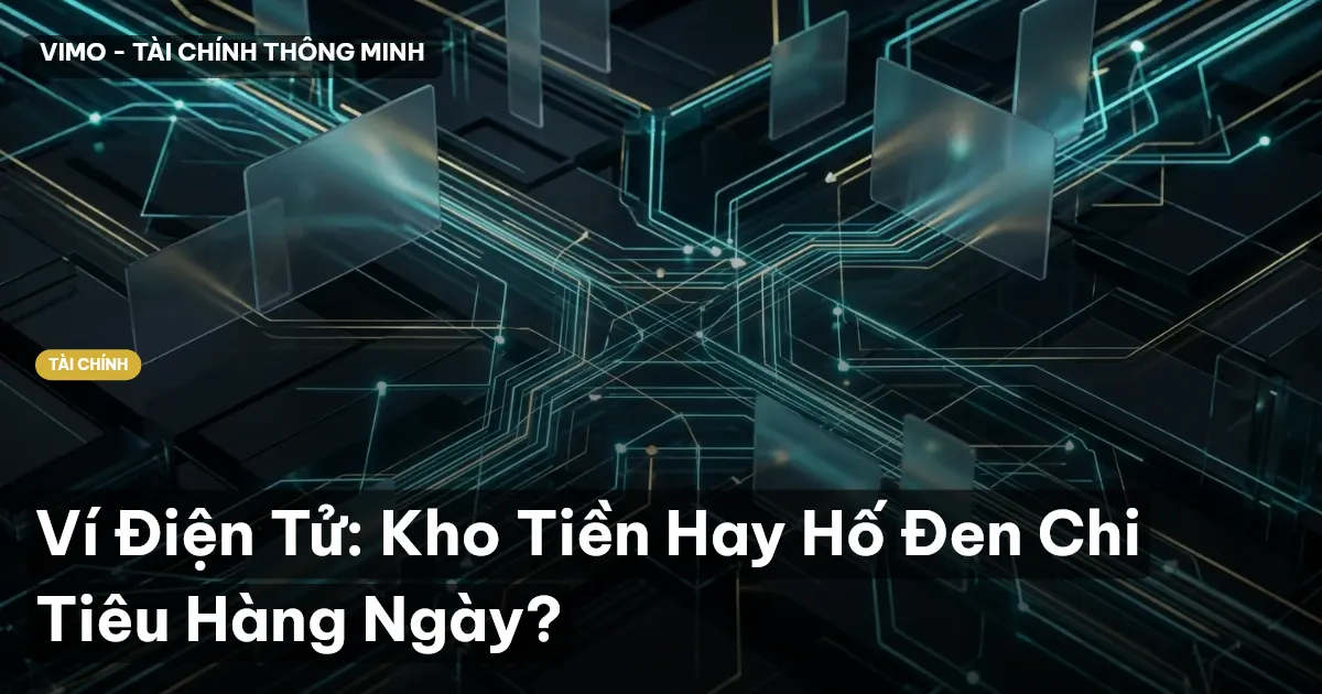 Ví Điện Tử: Kho Tiền Hay Hố Đen Chi Tiêu Hàng Ngày?