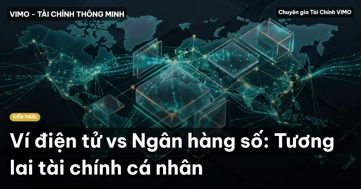 Ví điện tử vs Ngân hàng số: Tương lai tài chính cá nhân