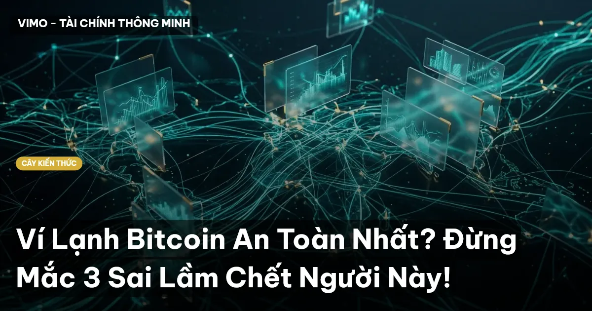 Ví Lạnh Bitcoin An Toàn Nhất? Đừng Mắc 3 Sai Lầm Chết Người Này!