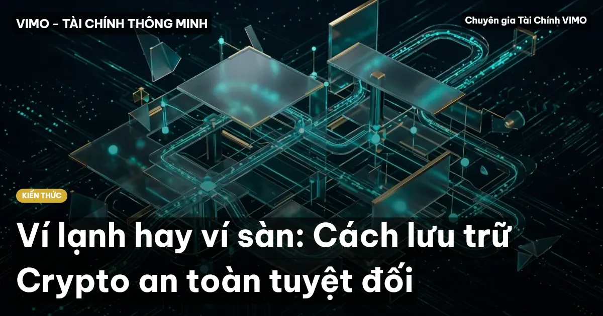 Ví lạnh hay ví sàn: Cách lưu trữ Crypto an toàn tuyệt đối