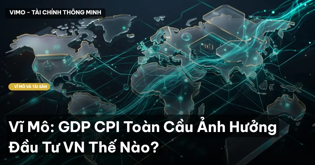Vĩ Mô: GDP CPI Toàn Cầu Ảnh Hưởng Đầu Tư VN Thế Nào?