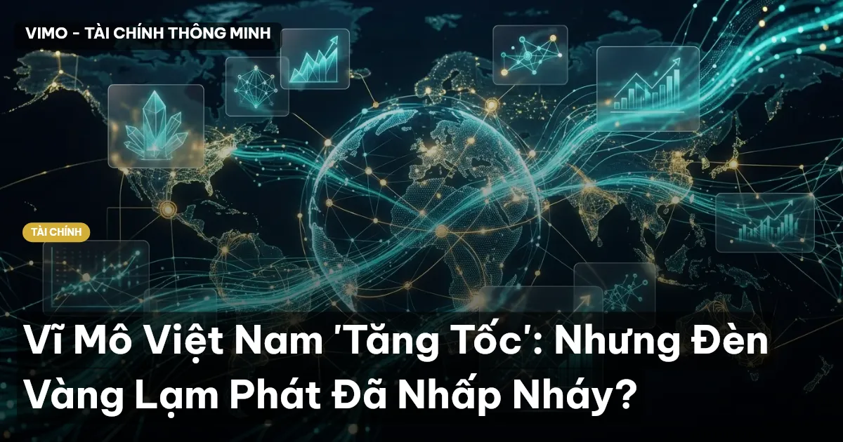 Vĩ Mô Việt Nam 'Tăng Tốc': Nhưng Đèn Vàng Lạm Phát Đã Nhấp Nháy?