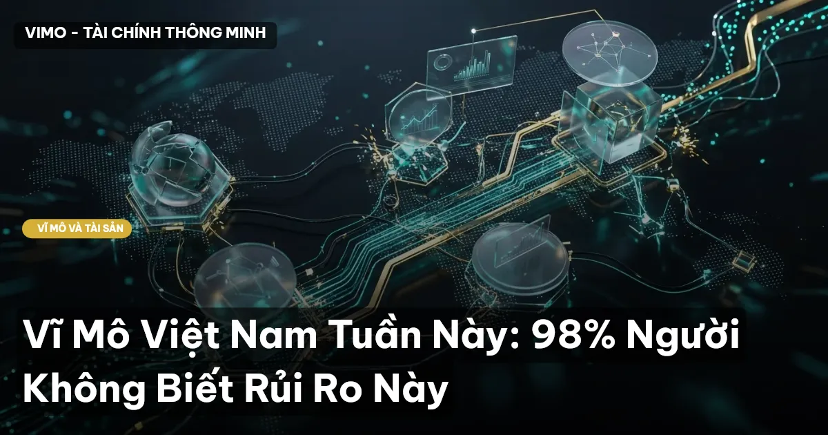 Vĩ Mô Việt Nam Tuần Này: 98% Người Không Biết Rủi Ro Này