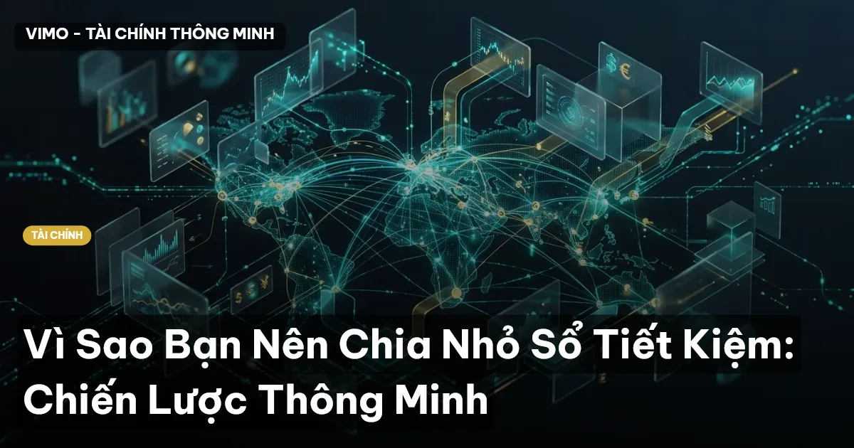 Vì Sao Bạn Nên Chia Nhỏ Sổ Tiết Kiệm: Chiến Lược Thông Minh