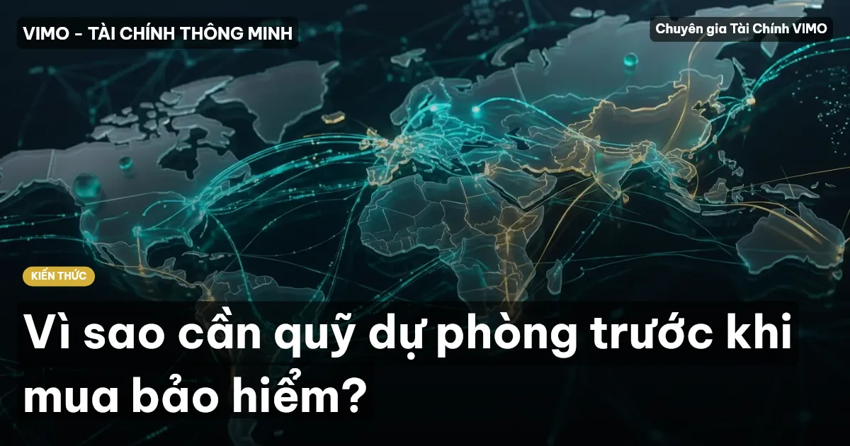 Vì sao cần quỹ dự phòng trước khi mua bảo hiểm?