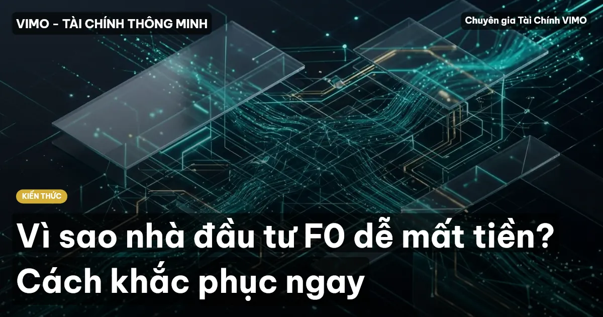 Vì sao nhà đầu tư F0 dễ mất tiền? Cách khắc phục ngay
