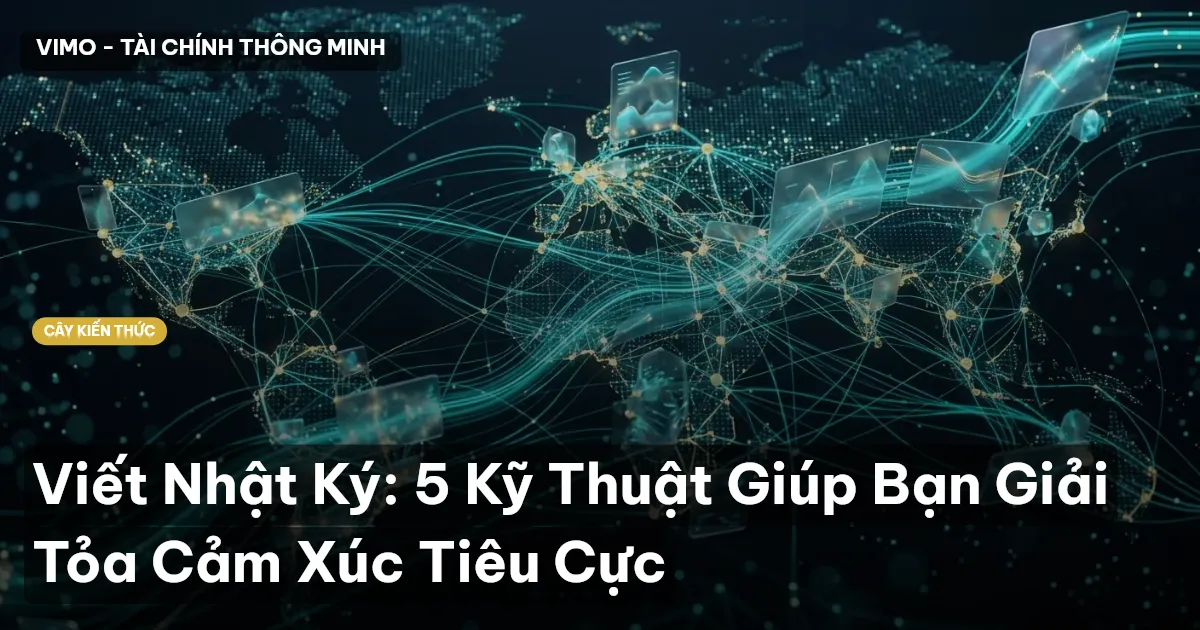 Viết Nhật Ký: 5 Kỹ Thuật Giúp Bạn Giải Tỏa Cảm Xúc Tiêu Cực