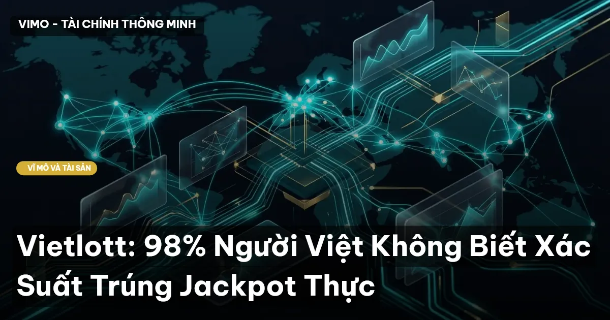 Vietlott: 98% Người Việt Không Biết Xác Suất Trúng Jackpot Thực
