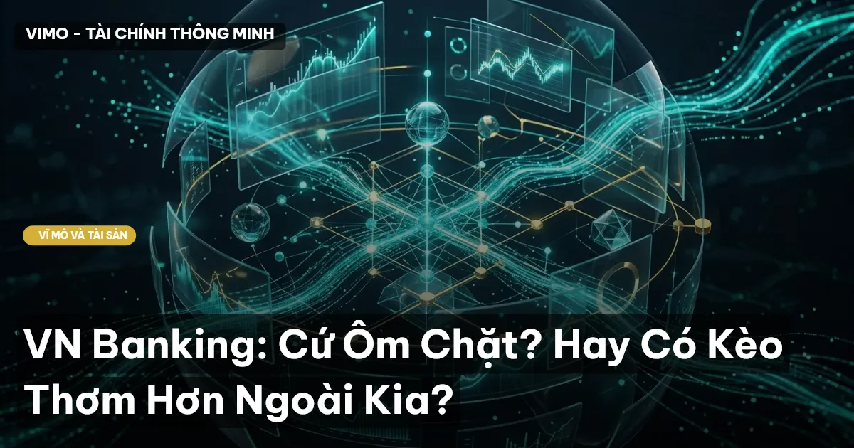 VN Banking: Cứ Ôm Chặt? Hay Có Kèo Thơm Hơn Ngoài Kia?