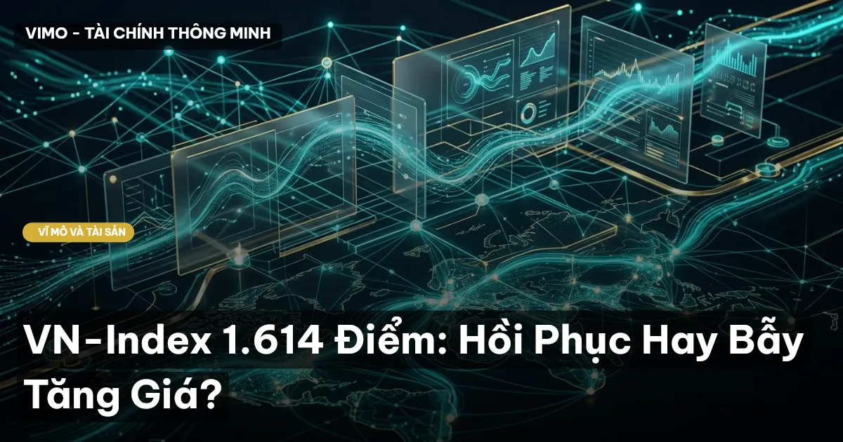 VN-Index 1.614 Điểm: Hồi Phục Hay Bẫy Tăng Giá?