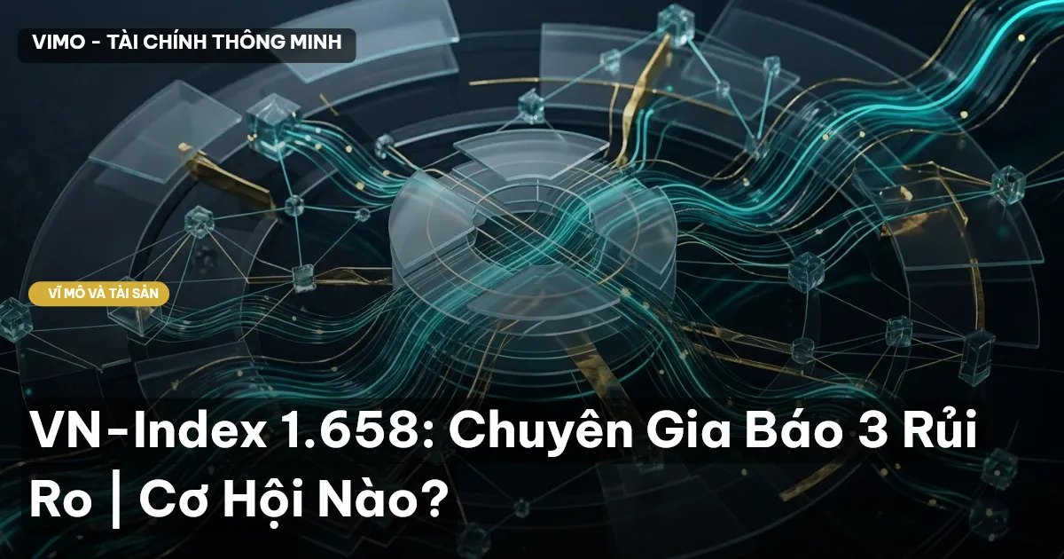 VN-Index 1.658: Chuyên Gia Báo 3 Rủi Ro | Cơ Hội Nào?
