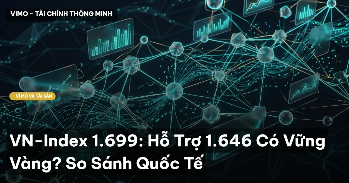 VN-Index 1.699: Hỗ Trợ 1.646 Có Vững Vàng? So Sánh Quốc Tế