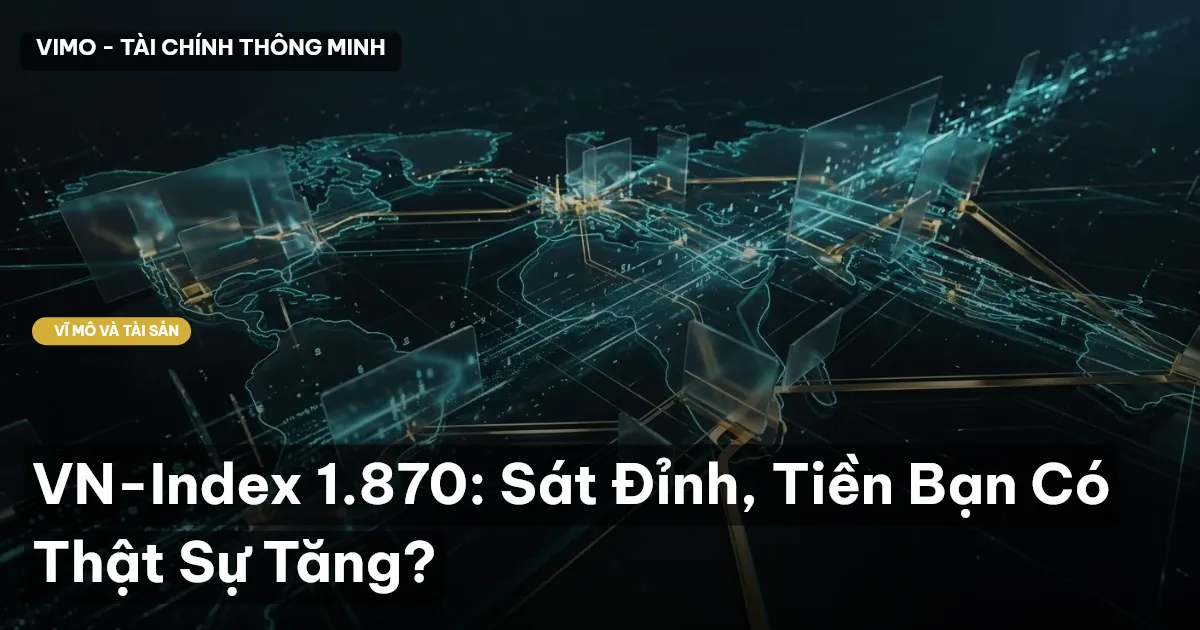 VN-Index 1.870: Sát Đỉnh, Tiền Bạn Có Thật Sự Tăng?