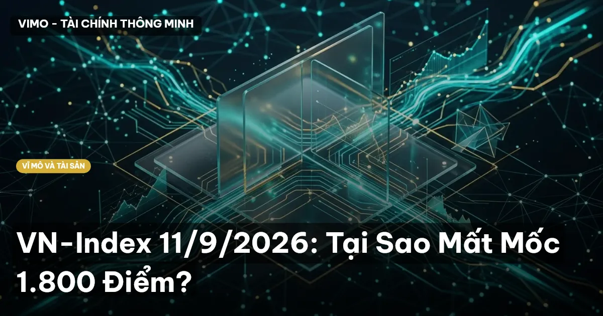 VN-Index 11/9/2026: Tại Sao Mất Mốc 1.800 Điểm?