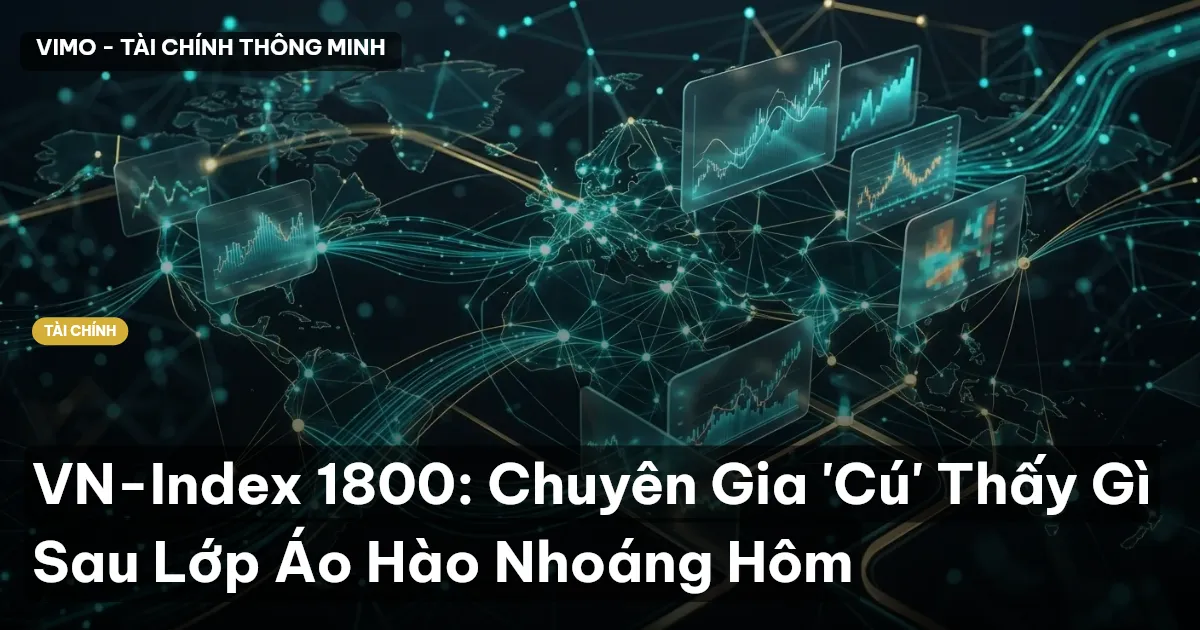 VN-Index 1800: Chuyên Gia 'Cú' Thấy Gì Sau Lớp Áo Hào Nhoáng Hôm