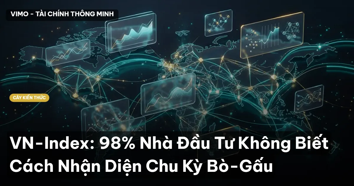 VN-Index: 98% Nhà Đầu Tư Không Biết Cách Nhận Diện Chu Kỳ Bò-Gấu