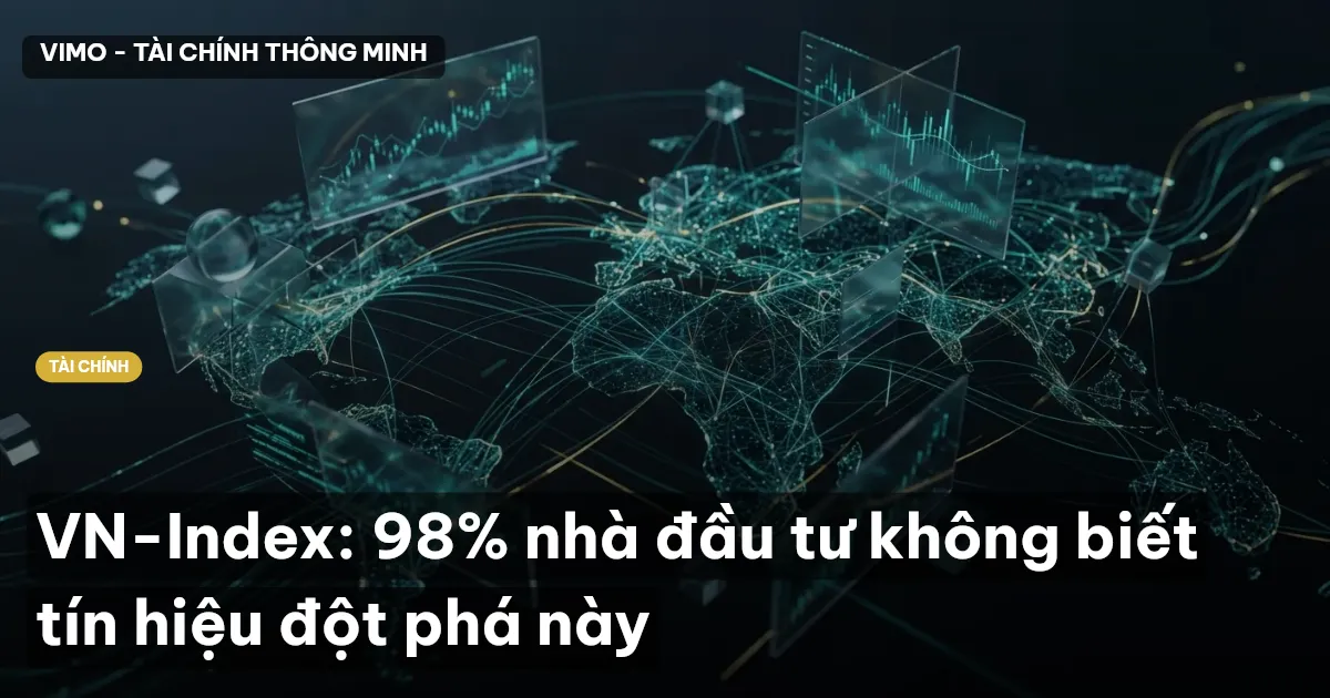 VN-Index: 98% nhà đầu tư không biết tín hiệu đột phá này
