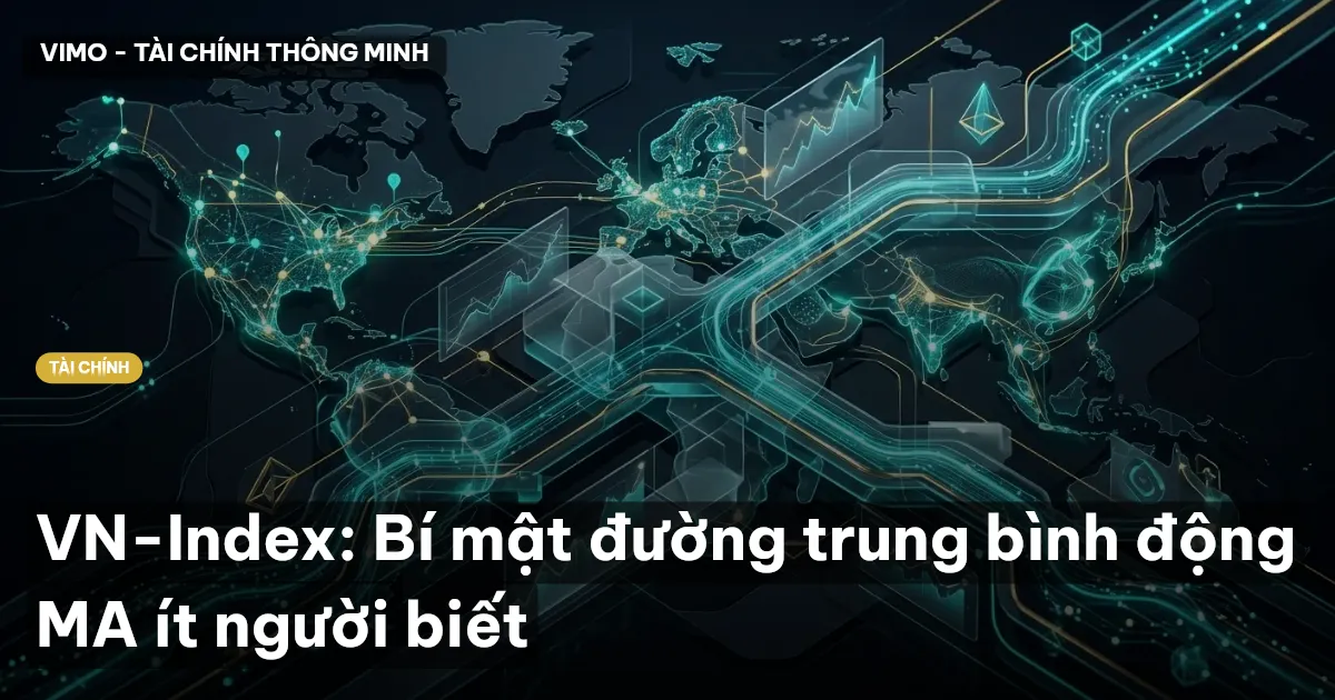 VN-Index: Bí mật đường trung bình động MA ít người biết