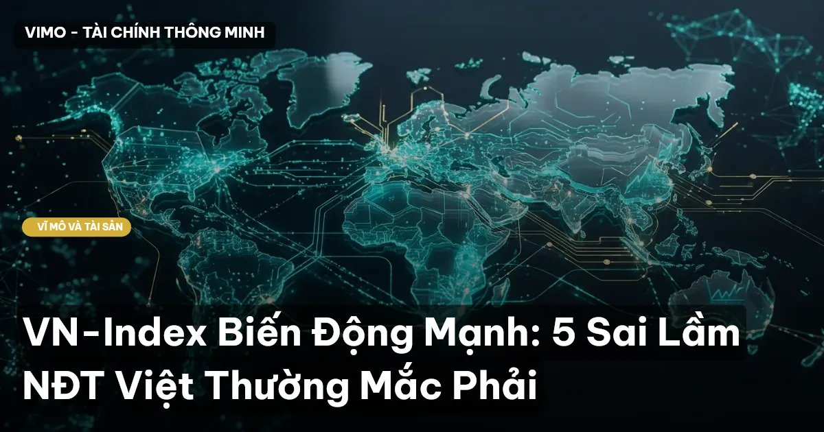 VN-Index Biến Động Mạnh: 5 Sai Lầm NĐT Việt Thường Mắc Phải