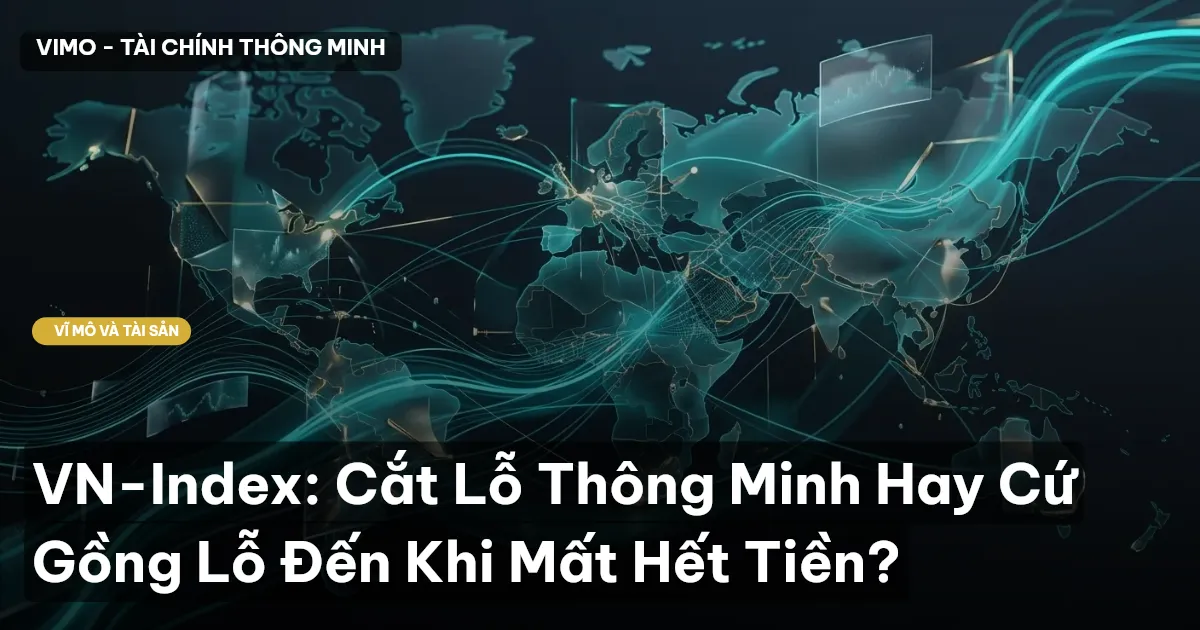 VN-Index: Cắt Lỗ Thông Minh Hay Cứ Gồng Lỗ Đến Khi Mất Hết Tiền?