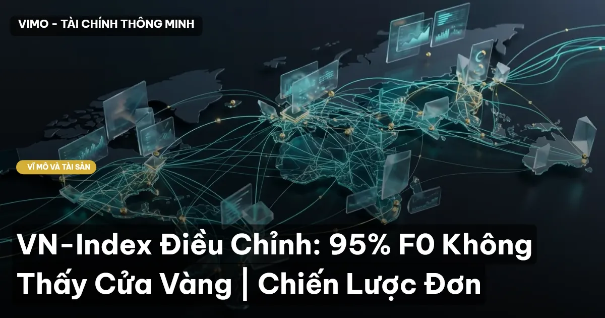 VN-Index Điều Chỉnh: 95% F0 Không Thấy Cửa Vàng | Chiến Lược Đơn
