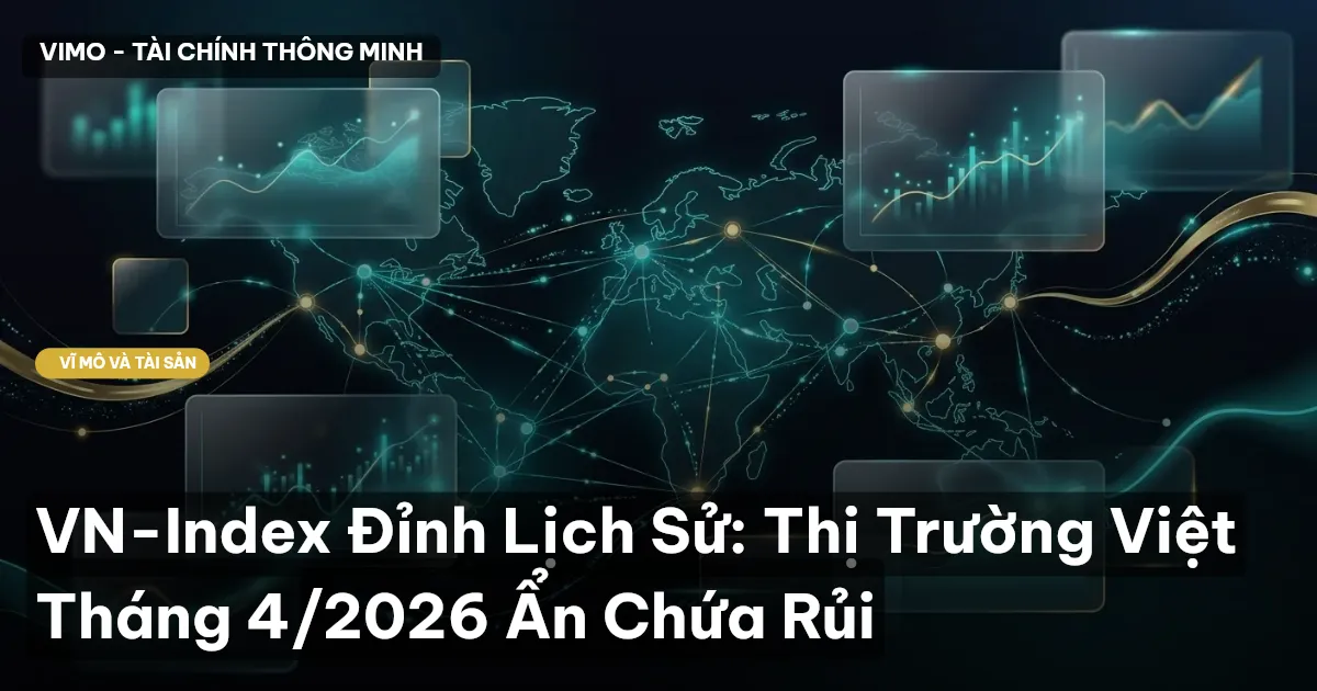 VN-Index Đỉnh Lịch Sử: Thị Trường Việt Tháng 4/2026 Ẩn Chứa Rủi