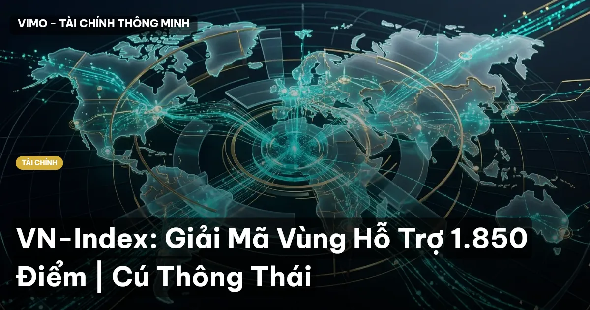 VN-Index: Giải Mã Vùng Hỗ Trợ 1.850 Điểm | Cú Thông Thái