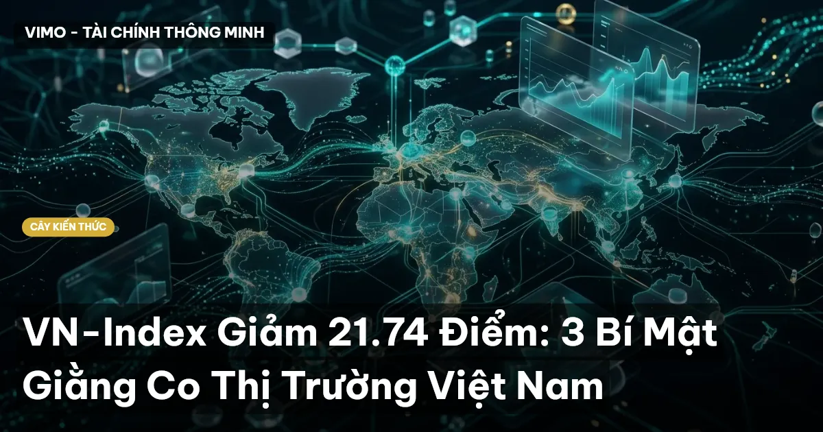VN-Index Giảm 21.74 Điểm: 3 Bí Mật Giằng Co Thị Trường Việt Nam