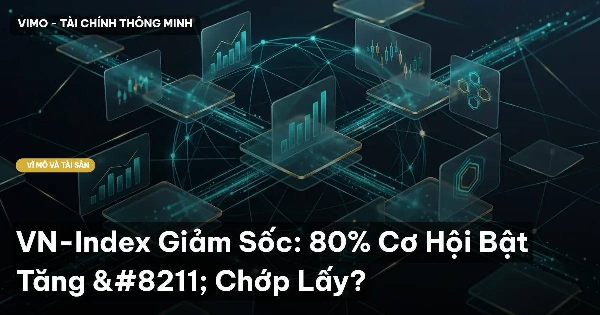 VN-Index Giảm Sốc: 80% Cơ Hội Bật Tăng – Chớp Lấy?