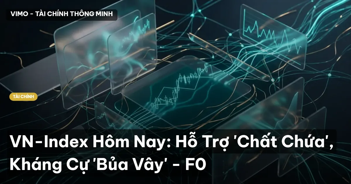 VN-Index Hôm Nay: Hỗ Trợ 'Chất Chứa', Kháng Cự 'Bủa Vây' - F0