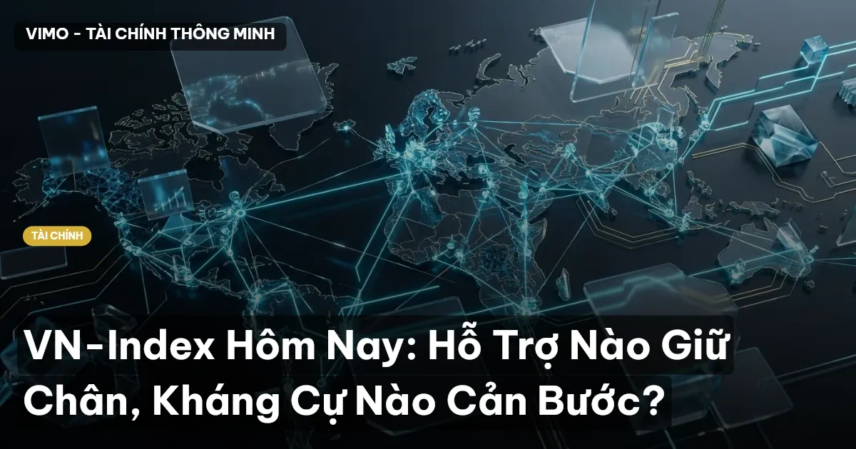 VN-Index Hôm Nay: Hỗ Trợ Nào Giữ Chân, Kháng Cự Nào Cản Bước?