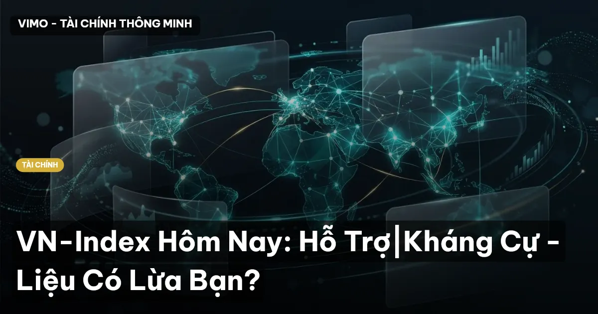 VN-Index Hôm Nay: Hỗ Trợ|Kháng Cự - Liệu Có Lừa Bạn?