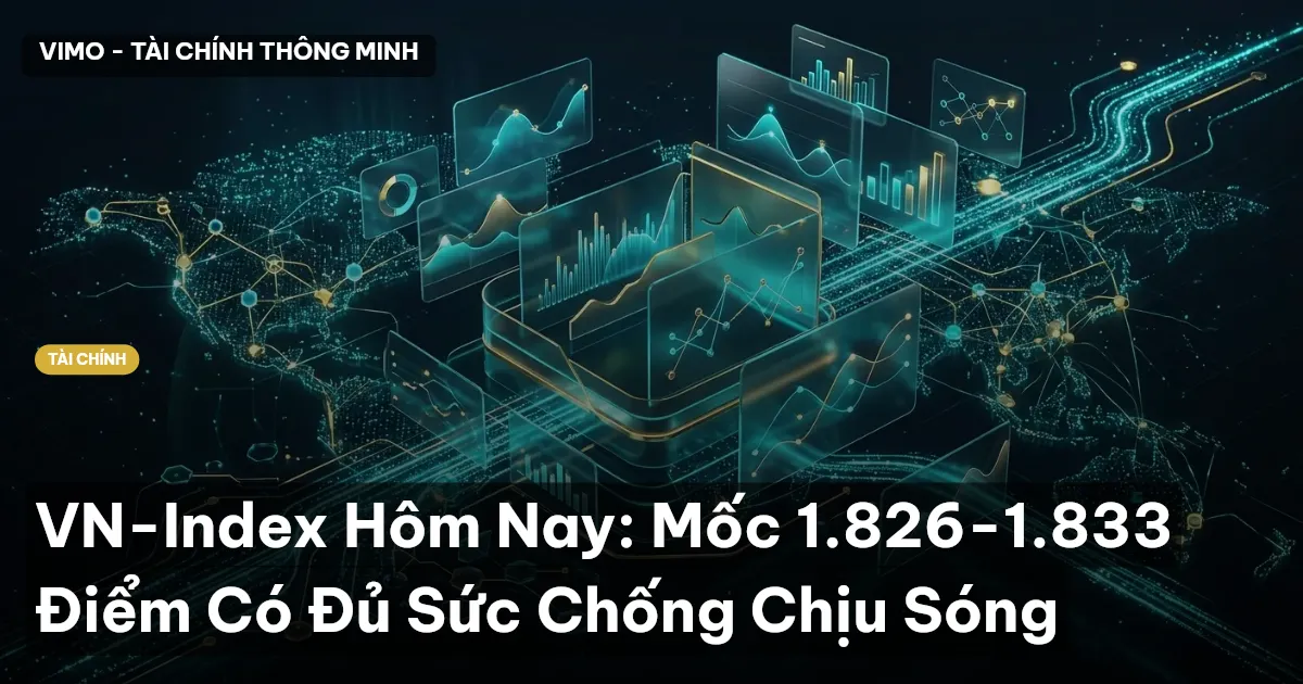 VN-Index Hôm Nay: Mốc 1.826-1.833 Điểm Có Đủ Sức Chống Chịu Sóng