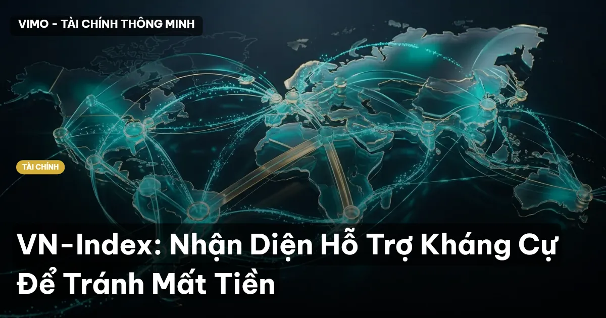 VN-Index: Nhận Diện Hỗ Trợ Kháng Cự Để Tránh Mất Tiền