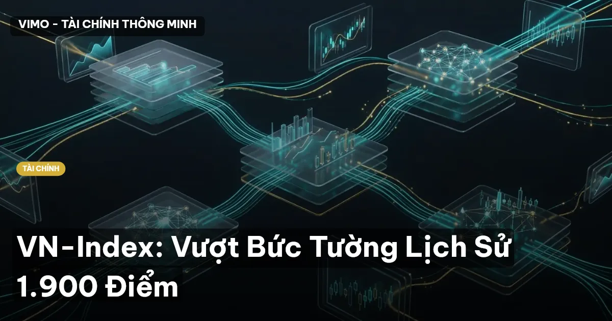 VN-Index: Vượt Bức Tường Lịch Sử 1.900 Điểm